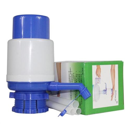 产品名称: 中号桶装水压水泵 产品颜色: 蓝白相间 产品尺寸: 20*12*